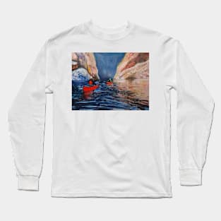 Red Canoes Long Sleeve T-Shirt